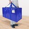 6 Pack Extra Large Moving Bags with Zippers & Carrying Handles, Heavy-Duty Storage Tote for Space Saving Moving Storage